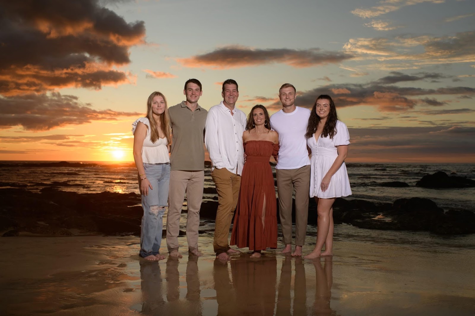 Dr. Steven Cox with his family